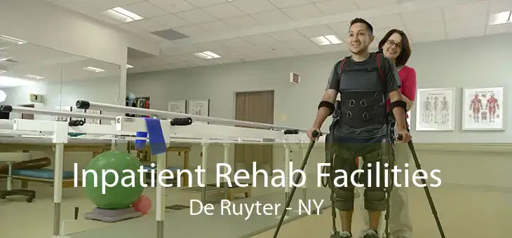 Inpatient Rehab Facilities De Ruyter - NY