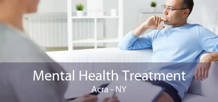 Mental Health Treatment Acra - NY