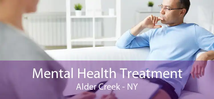 Mental Health Treatment Alder Creek - NY