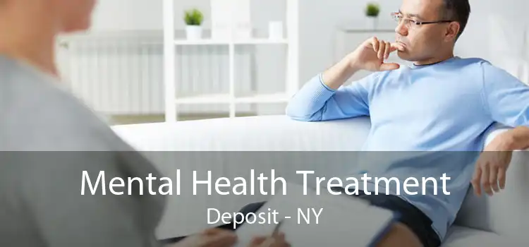 Mental Health Treatment Deposit - NY