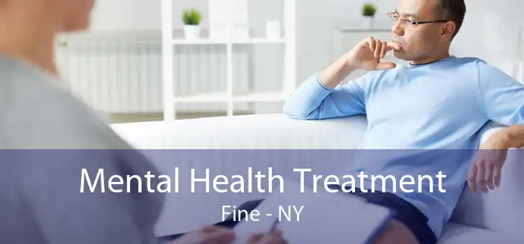 Mental Health Treatment Fine - NY
