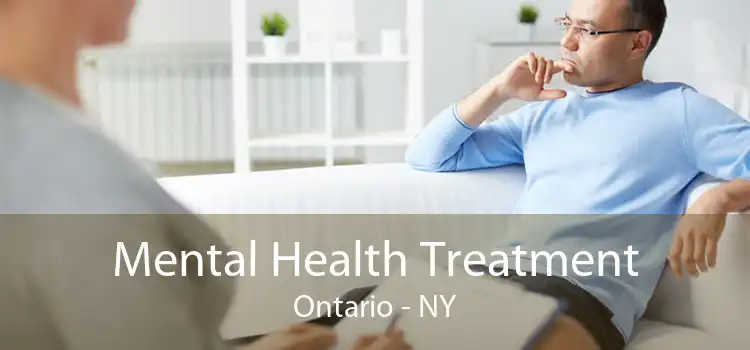 Mental Health Treatment Ontario - NY