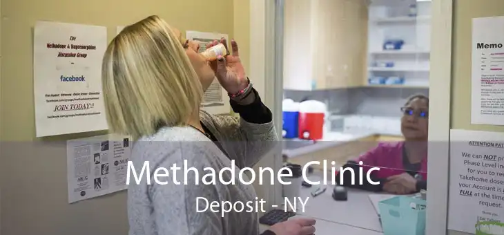 Methadone Clinic Deposit - NY