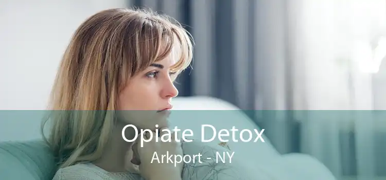 Opiate Detox Arkport - NY