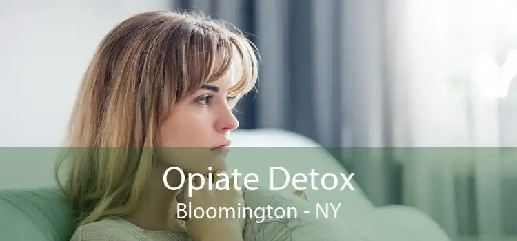 Opiate Detox Bloomington - NY