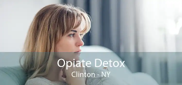 Opiate Detox Clinton - NY