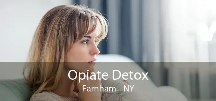 Opiate Detox Farnham - NY