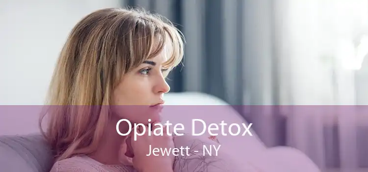 Opiate Detox Jewett - NY