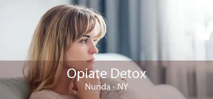 Opiate Detox Nunda - NY