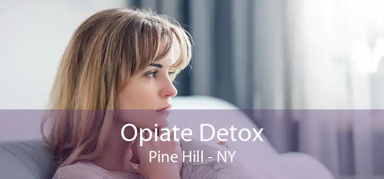 Opiate Detox Pine Hill - NY