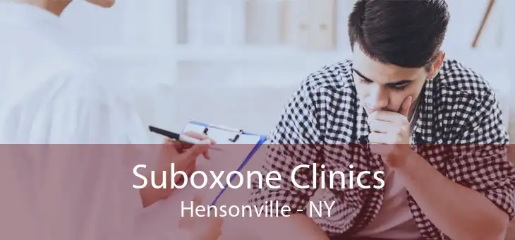 Suboxone Clinics Hensonville - NY